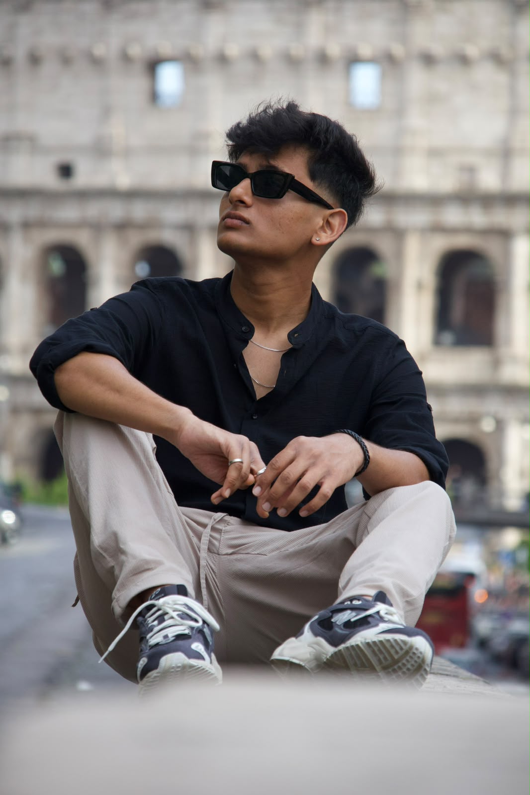 Portrait at the Colosseum, Rome